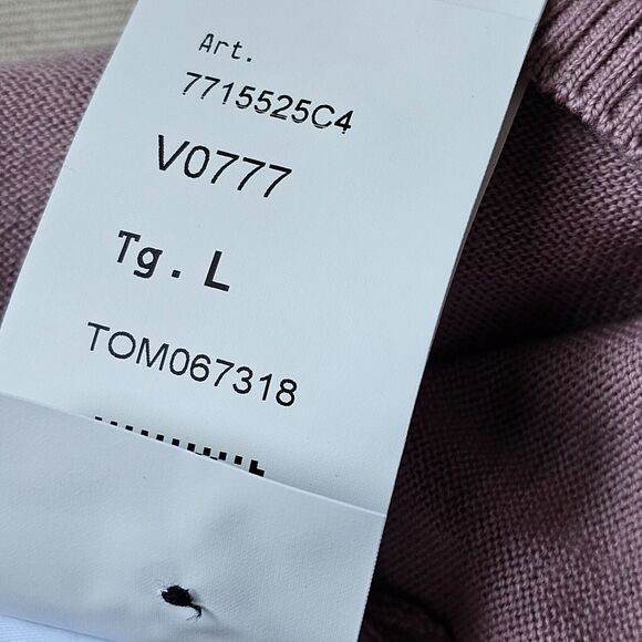 Stone Island Sweater Lavender 7715525C4 2022 Roll Neck Knit size Large $533 NWT - Picture 7 of 7